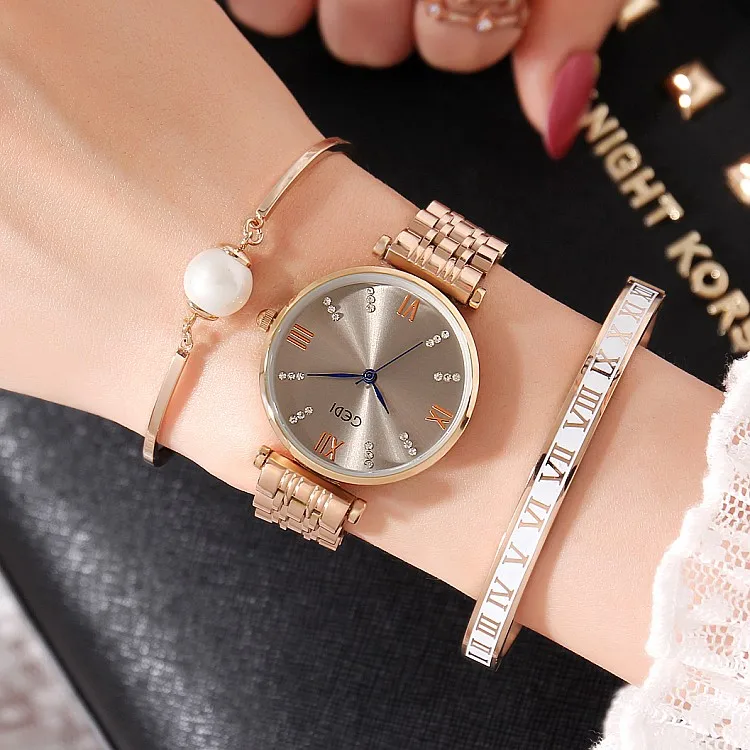 Relógios Top Marca de Luxo Ladies Quartz