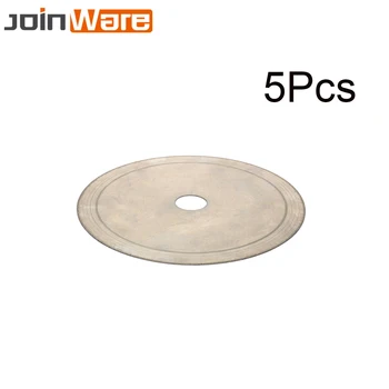 

5Pcs 110MM Diamond Lapidary Saws Trim Blade Super Thin Edge Wet Cutting Disc for Jewellery Rotary Tools 20MM 4/5" Bore New