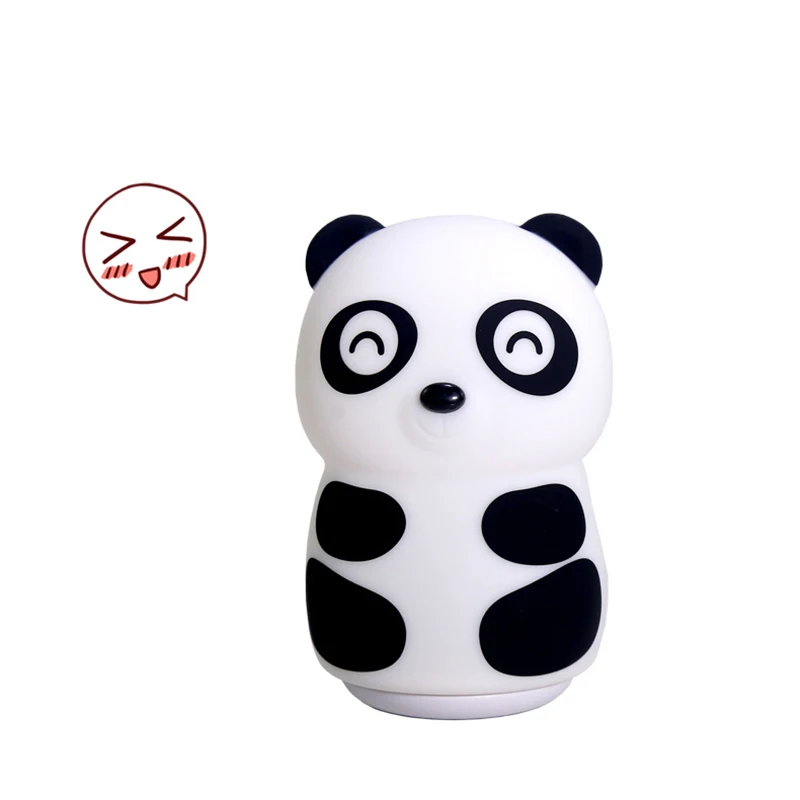 

Recharge Panda LED Night Light Touch Sensor Tap Control Animal Light Baby Nursery Bedroom Besdide Decoration Lamp for Kids