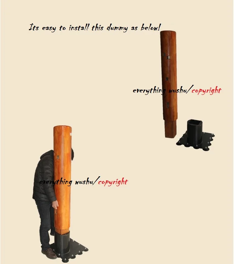 Best Solid Locust Wood Wing Chun Wooden Dummy Muk Yan Jong Suction Cup Style Kungfu Wooden Dummy 9 Best Solid Locust Wood Wing Chun Wooden Dummy Muk Yan Jong Suction Cup Style Kungfu Wooden Dummy 9
