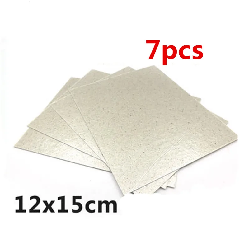 7pcs 12 15cm Spare Parts Thickening Mica Plates For Microwave Spare Parts Thickening Mica Plates