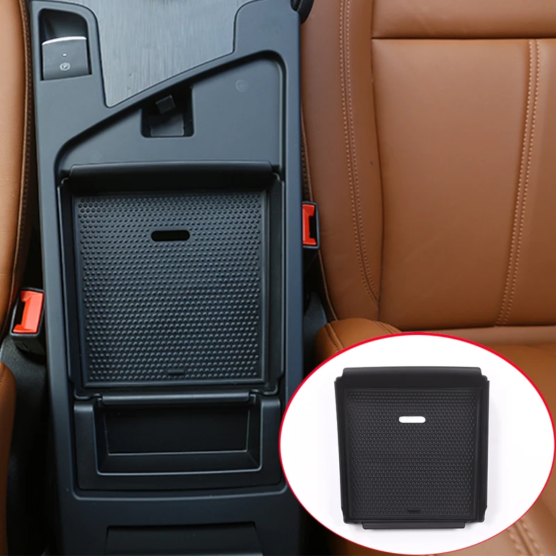 Подлокотник для хранения Alfa Romeo Giulia 2017 черный поднос с нескользящим ковриком