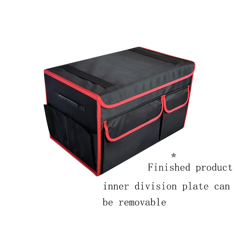 Автомобильный ящик для хранения es Автомобильный багажник Органайзер многослойный Автомобильный багажник коробка для хранения