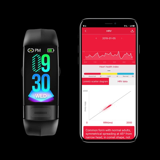 MAFAM P11 ECG Smart band watch Heart Rate Monitor PPG Smart Bracelet Blood Pressure Clock 2019 Newest Waterproof Wristband 2