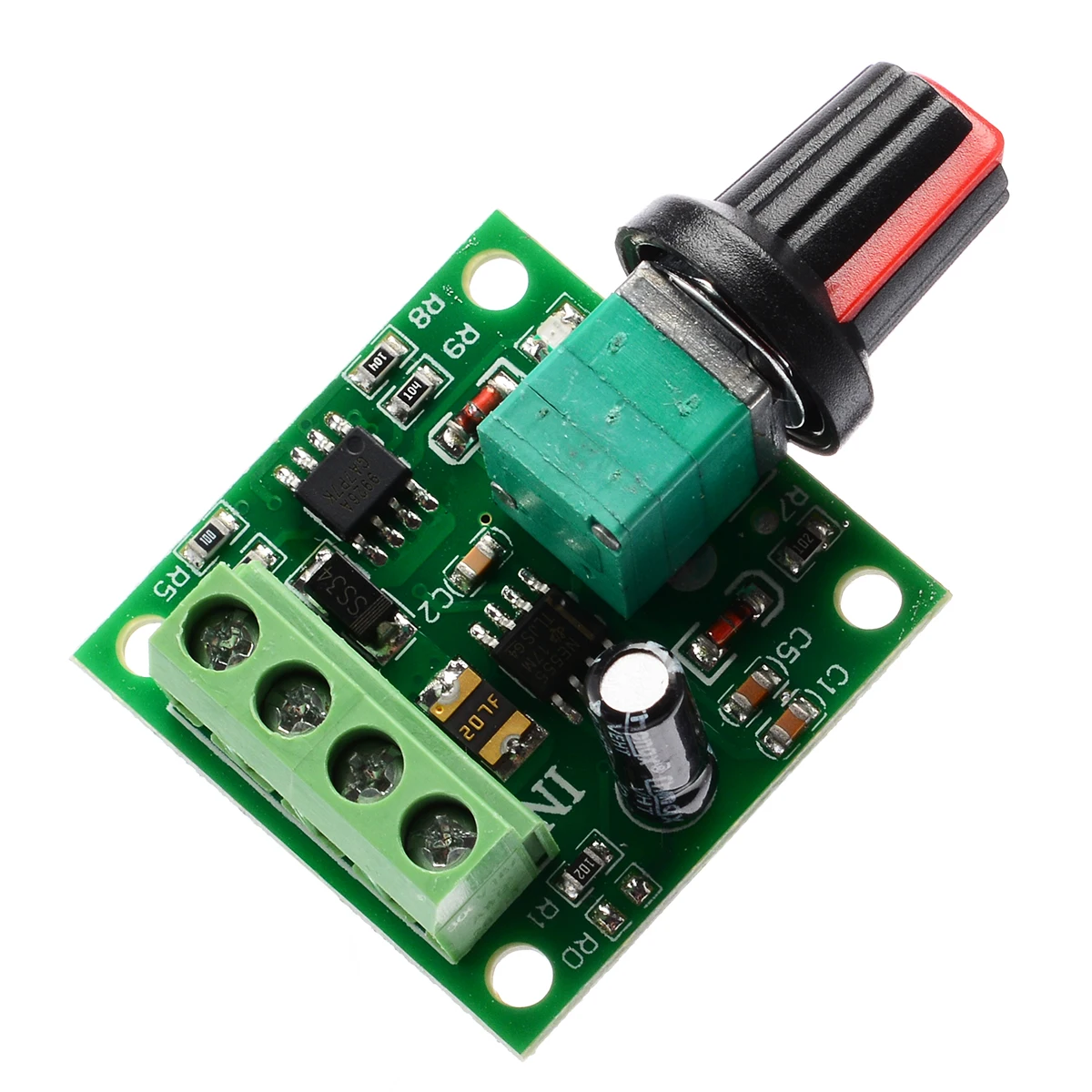 Voltage 1.8V 3V 5V 6V 12V 2A  DC Motor Speed Controller Governor PWM Adjustable Switch Motor Controller