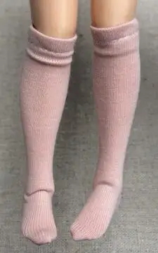 1 пара милый blyth кукольный носок для pullip azone Barbi 1/6 кукольная одежда аксессуары для кукол - Цвет: pale pinkish grey