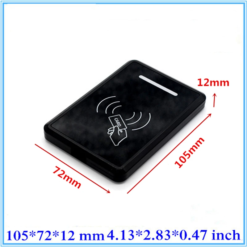 

plastic card reader enclosure 105*72*12mm project box RFID plastic electronics case for access control system