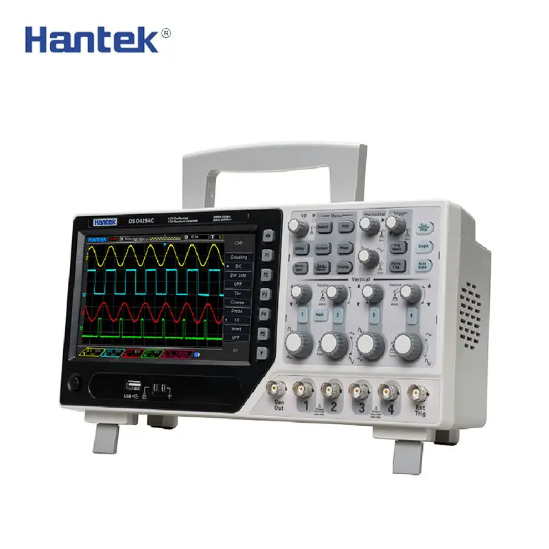 Hantek DSO4254C Digital Storage Oscilloscope 4 Channels 250Mhz LCD PC