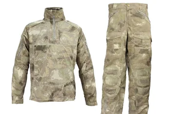 

NEW type Camouflage Tactical Military Special Force Combat Uniform A-TACS Combat Suit &Pants Free shipping