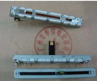 

Japan ALP 7.5 cm single straight slide potentiometer Switch B5K with LED