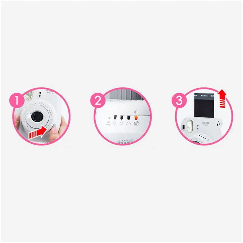 Оригинальная фотокамера Fujifilm Fuji Instax Mini 9 мгновенная пленка + 20 листов 8/9|Плёночные