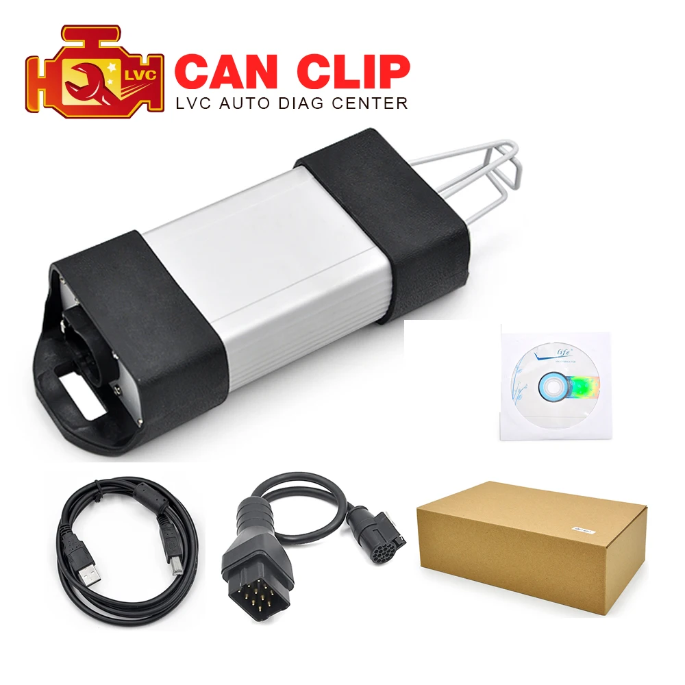 

For Renault Can Clip V166 OBDII OBD2 Diagnostic tool For Renault Interface Scanner with multi-language coder reader scan tool