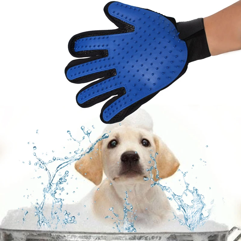 

Pet Dog brush Glove Pet Grooming Glove Dog Bath Cat cleaning Supplies Pet Glove Dog combs Dog Hair Brush Pet grooming glove