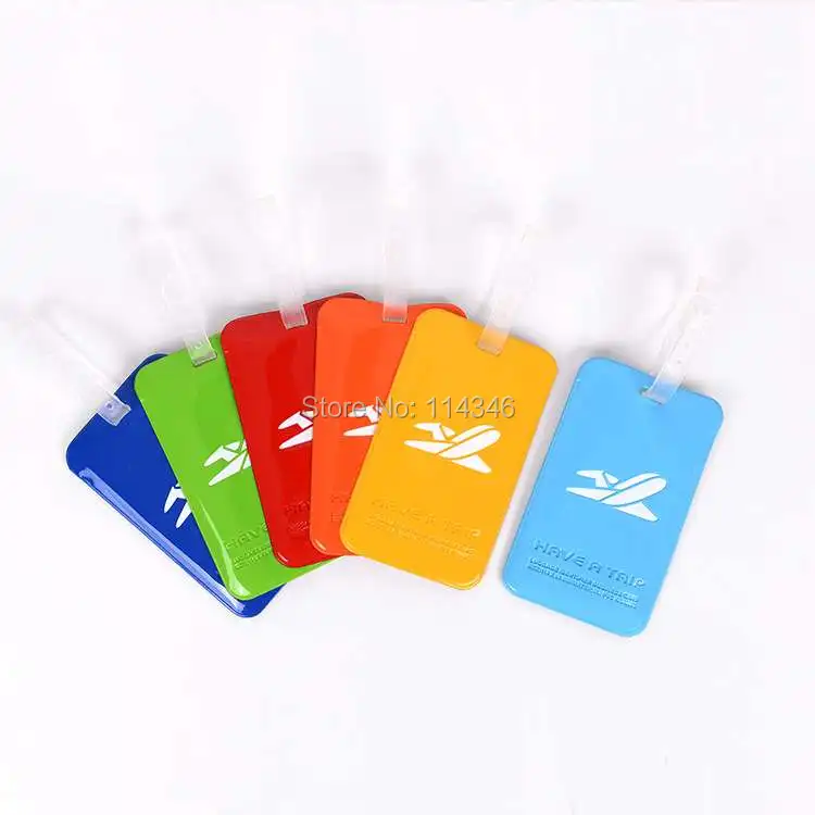 Soft mini PVC Luggage Tag Baggage claim tag in Bag Parts & Accessories
