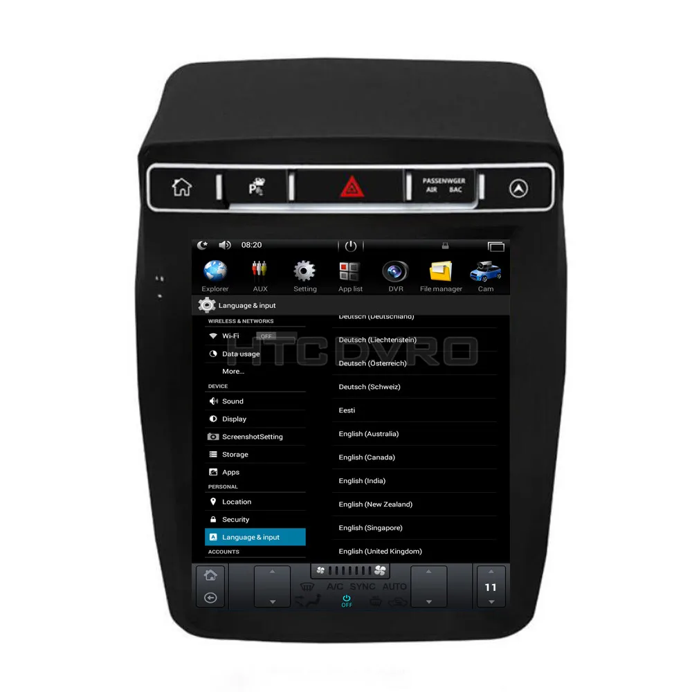 Sale YMODVHT 10.4inch Telsa Style Vertical Screen Quad Core Android 7.1 2GB RAM Car DVD GPS for VW Touareg 2010-2015 2016-- RDS Radio 17