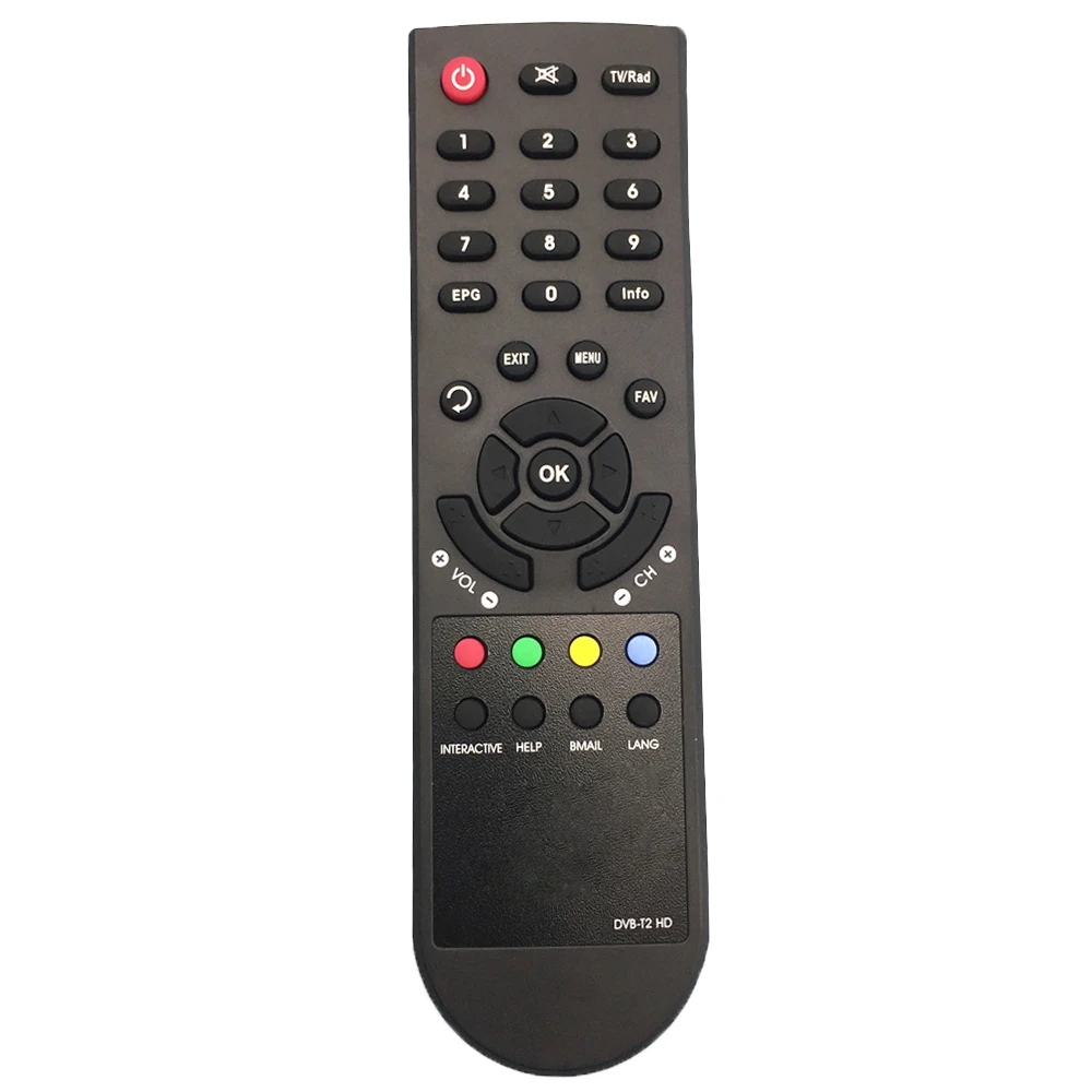 remote control for aora dvb t2 hd tv smart HD box Media Playerin