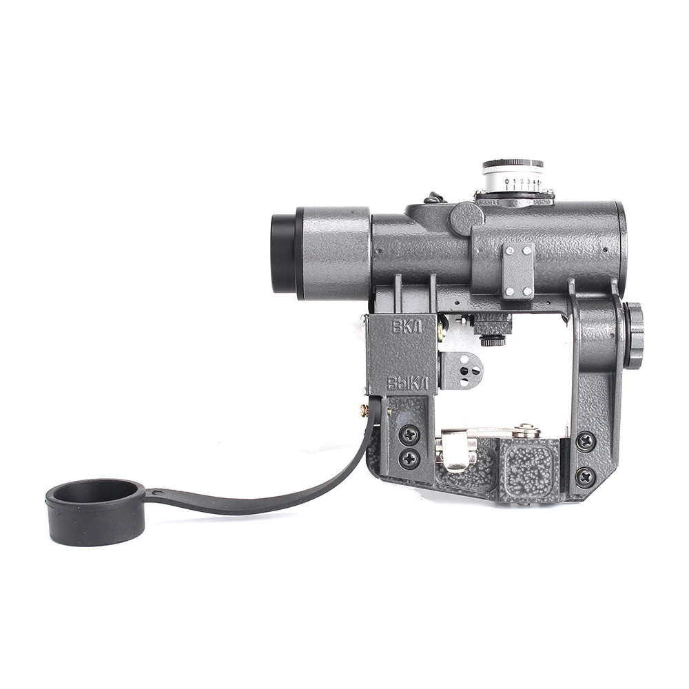 ohhunt Compact 1X30 SVD Red Dot Sight Hunting RifleScopes Rifle Tactical CQB Optical Scope fit Tigr SKS Style Side Mount (2)