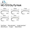 Maximumcatch 100Pcs Eye-Down Fish-Friendly Barbless Fly Tying Hook 10#12#14#16#18# Dry&Wet&Nymph&Shrimp Caddis Pupa Jig Hooks ► Photo 3/6