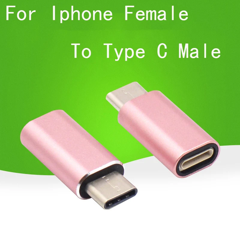 Thbelieve Type C For Iphone Adapter Mental Portable Converter For iPhone To USBC Adaptores USB-C Male For IPhone Female Adaptore (9)