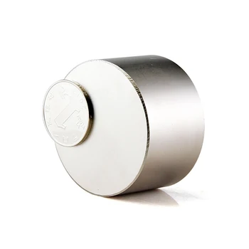 

1pcs Strong Dia 50x30mm Rare Earth strong Neodymium Magnets N52 wholesale pull force 154kg