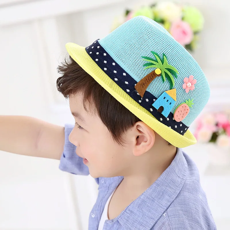 الصيف أزياء الأطفال غطاء دلو الاطفال الكرتون تنفس قبعات للحماية من الشمس الصبي الفتيات عارضة الشاطئ حزب للجنسين قبعات التصوير الدعائم