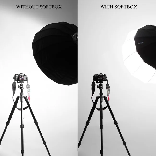 50cm Balloon Quick Release Ball Round Softbox Photography Diffuser Bowens Mount For Camera Photo Studio Flash (7)