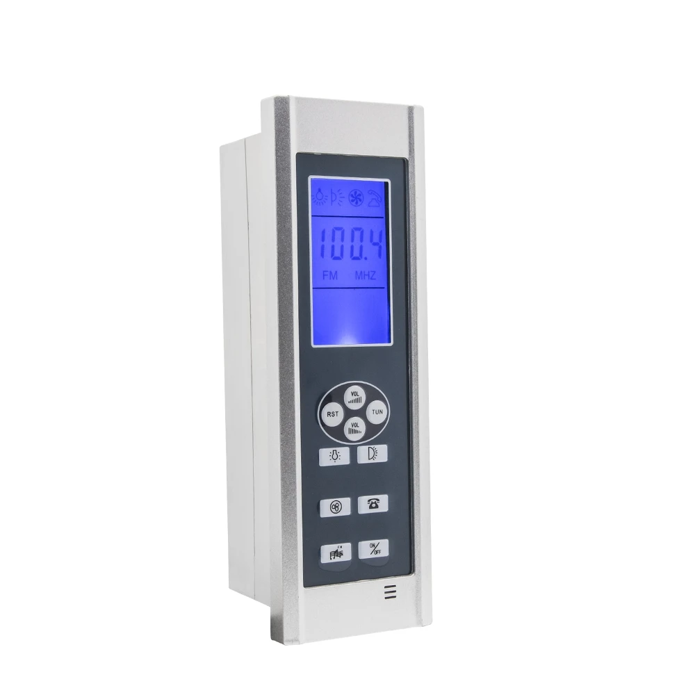 Ceny Certyfikat ce AC 12V wyświetlacz ekranu LCD prysznic Radio panel kontrolny prysznic szafka sterownicza