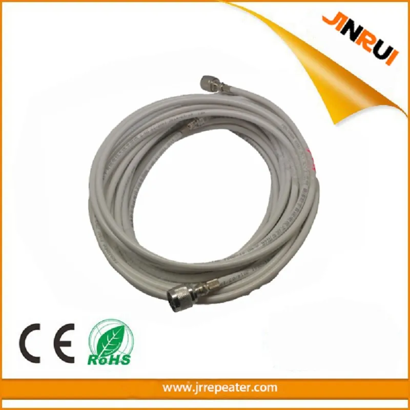 

RG6 cable white color with N female connector both side+2pc N female connector+2pc N connector male for cable