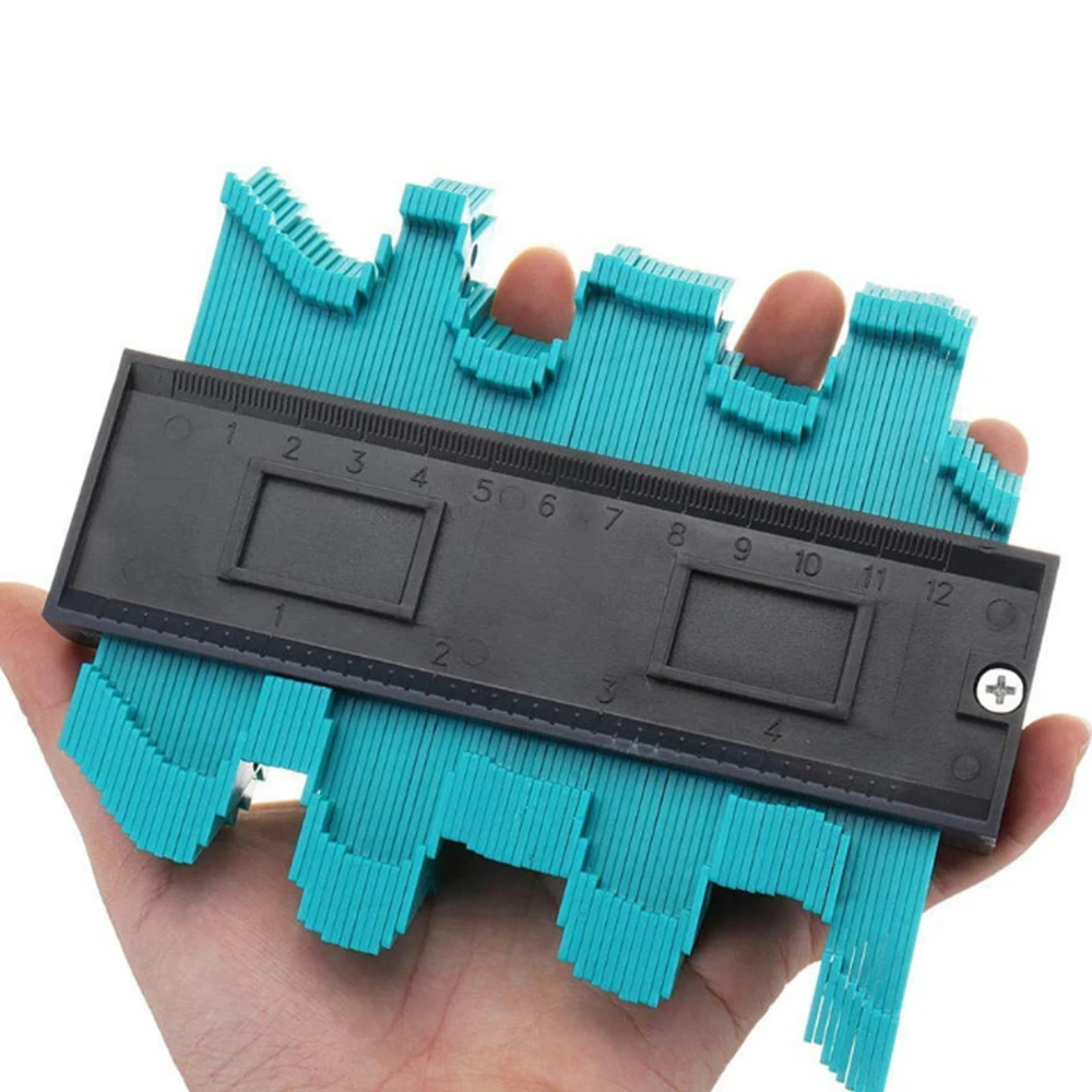 

Plastic Gauge Contour Profile Irregular Gauge Scale Ruler Contours Wood Marking Tool Tiling Laminate Tiles General Tools