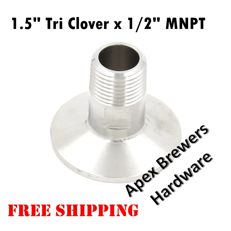 1 Tri Clover Compatible Brewers Hardware Tri Clover Compatible Cross