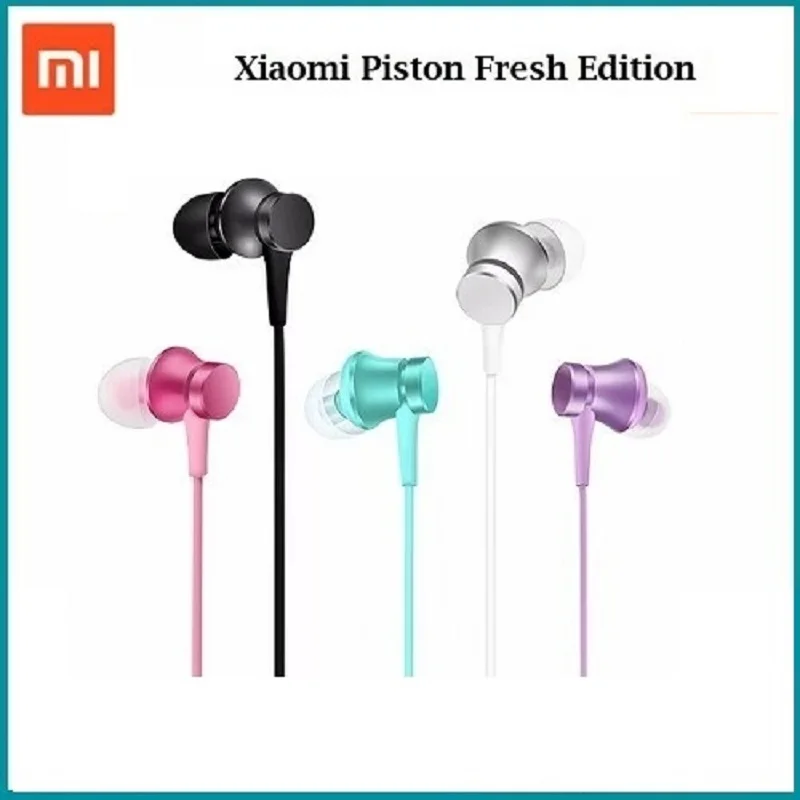 Оригинальные наушники вкладыши xiaomi PISTON Sports Fresh Version для Redmi 5 5A plus 4 4A 4X note4 note4X note 3 3X3