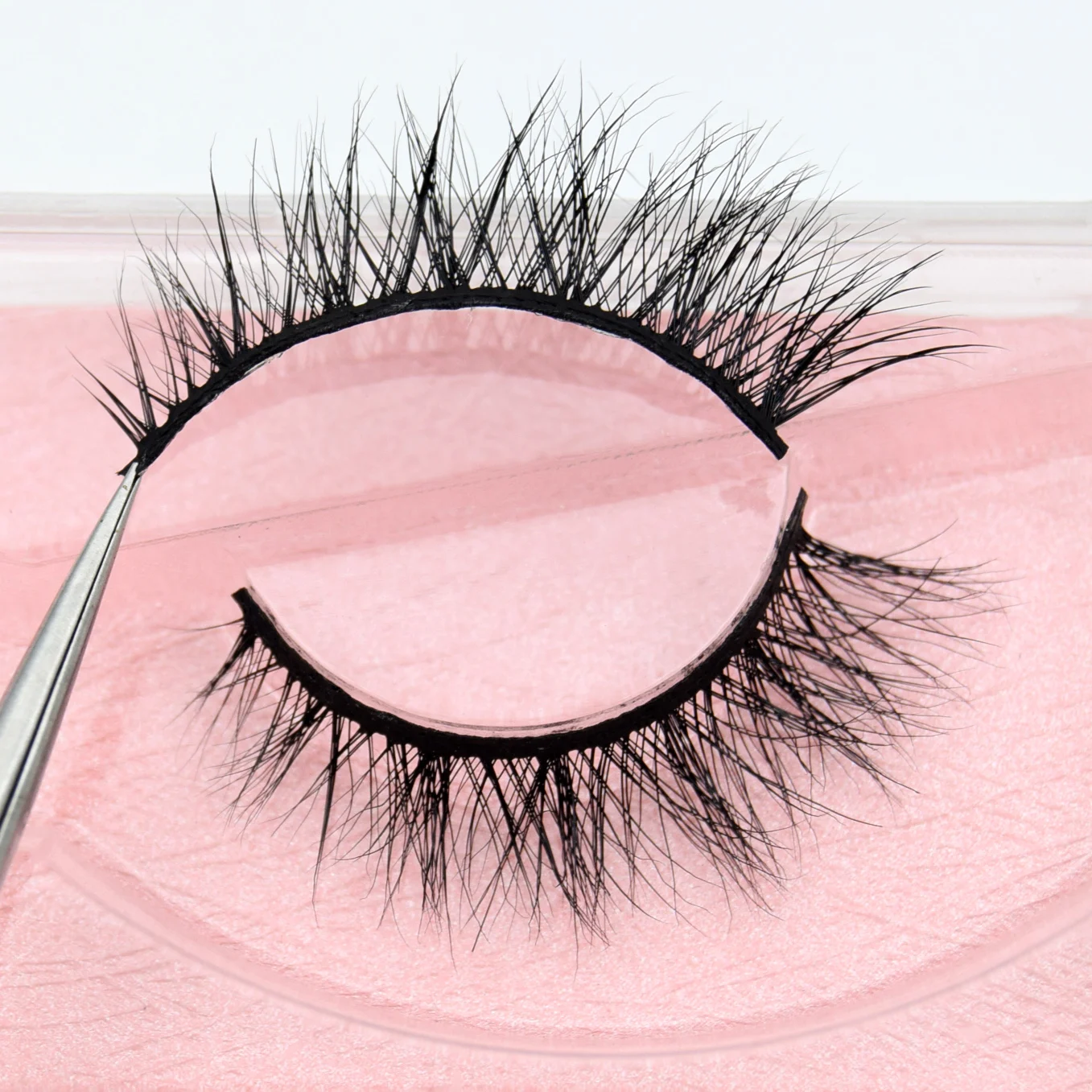 Visofree New Arrival handmade Mink  Eyelashes Eyelashes for big eyes  Cruelty Soft Dramatic Eye lashes Makeup M59