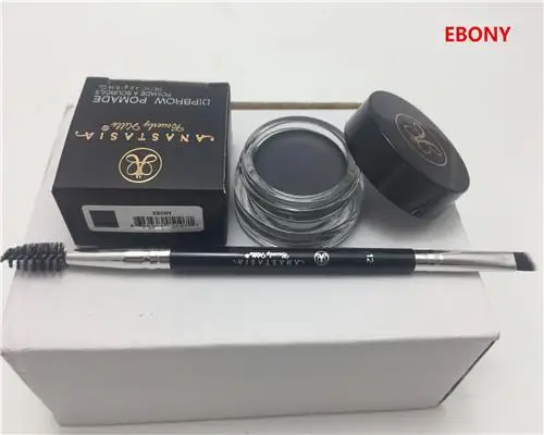 Anastasia Beverlying Hills Anastasia Makeup DIPBROW poade Fill Eyebrow poade Stay Put Brow color Vegan-темно-коричневый - Цвет: Ebony