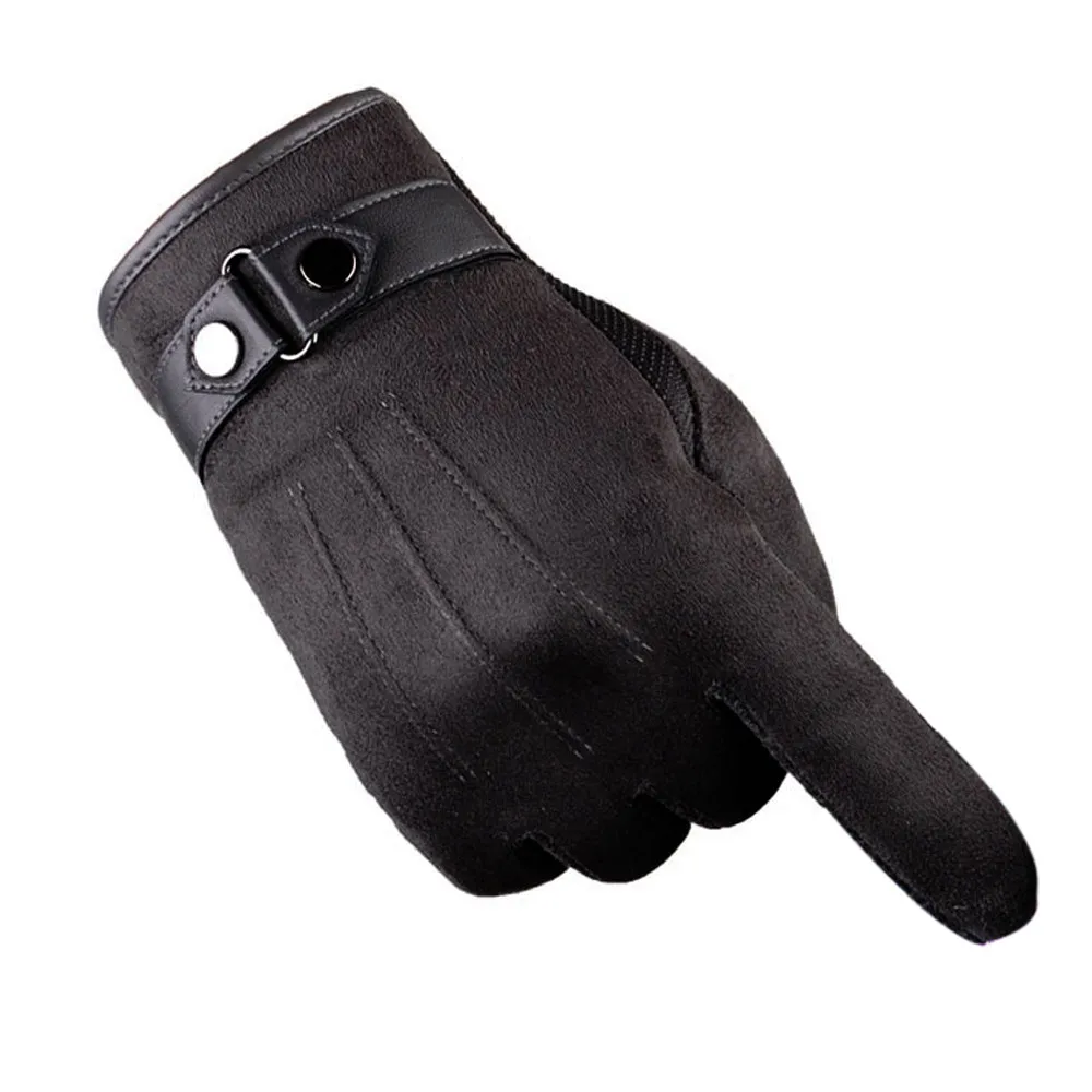 Перчатки kancoold противоскользящие мужские теплые мотоциклетные лыжные зимние сноубордические перчатки высокого качества из искусственной замши мягкие мужские перчатки 2018NOV23