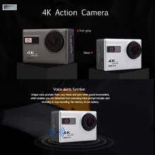Ультра HD Экшн-камера F68 F68R hero 4 Stlye 4K 24 кадра в секунду Novatek 96660 с дистанционным управлением Wifi Водонепроницаемая 30 М камера для экстремальных видов спорта