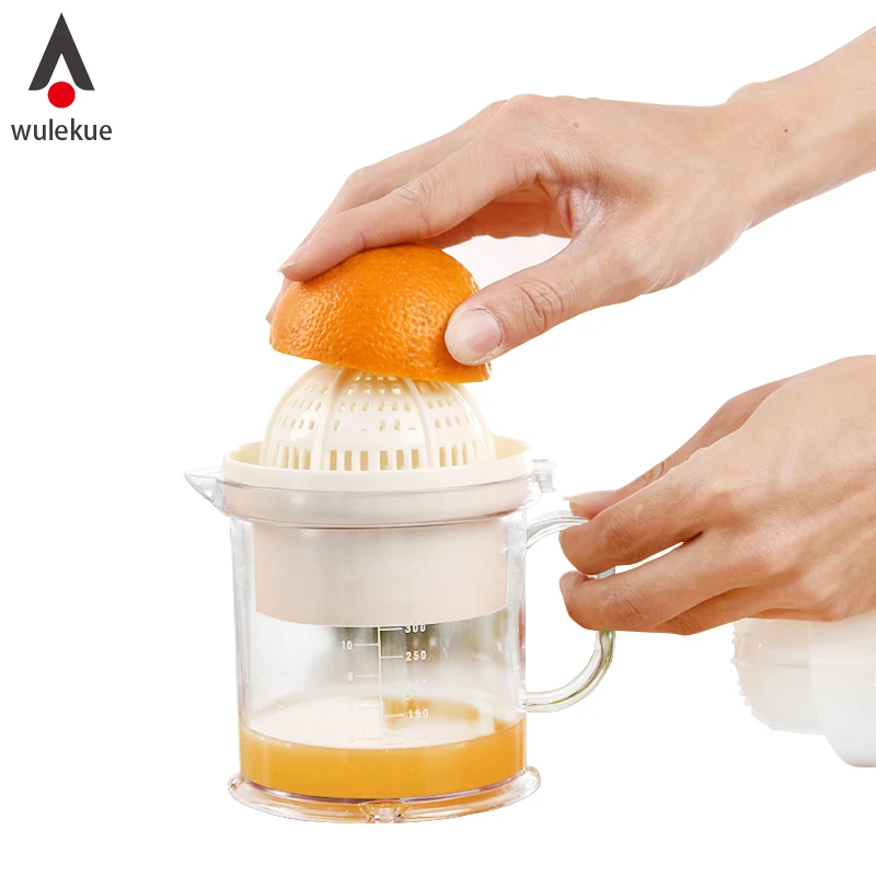 Wulekue 1Set Detachable Orange Lemon Squeezer Manual Fruit Juicer Kitchen Tool