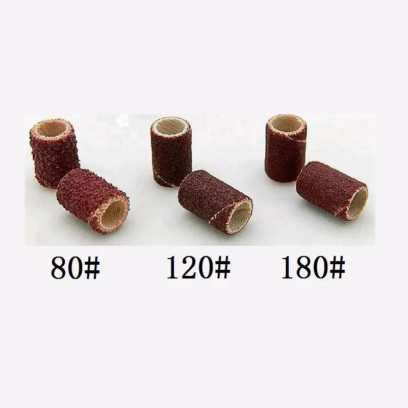 Mtssii 100 шт. 80 ''/120''/180 &quotдизайн ногтей шлифовальные ленты файл для УФ гель