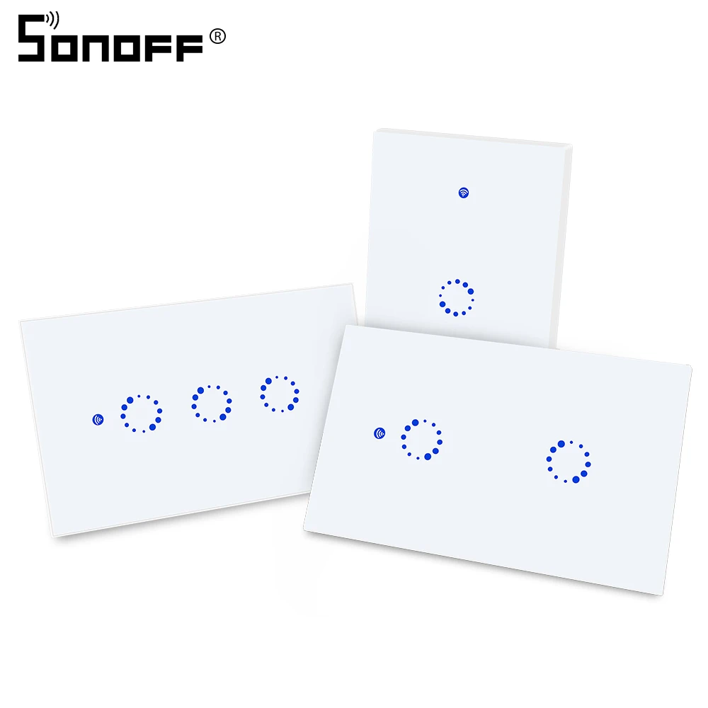 Aliexpress Com Buy Sonoff T1 Us Smart Wifi Touch Switch