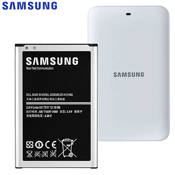 

Original Replacement Battery + Cradle Dock Charger For Samsung Galaxy Note3 N9006 N9005 NOTE 3 B800BC B800BE with NFC 3200mAh