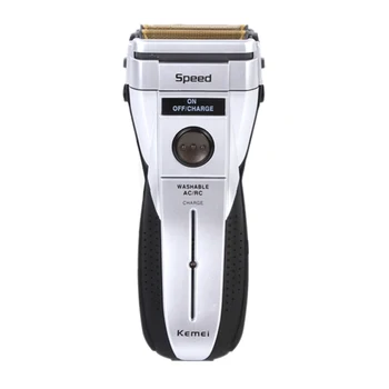 

Kemei KM-1730 Rechargeable Electric Shaver 3D Floating Beard Shaver Electric Razor Men Shaving Machine Trimmer Face Care