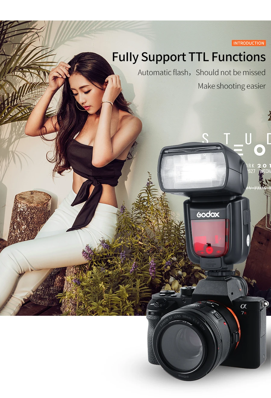 Godox Ving V860II V860II-F GN60 2,4G ttl HSS 1/8000 литий-ионный аккумулятор для камеры Speedlite вспышка для Fujifilm DSLR+ софтбокс Подарочный комплект