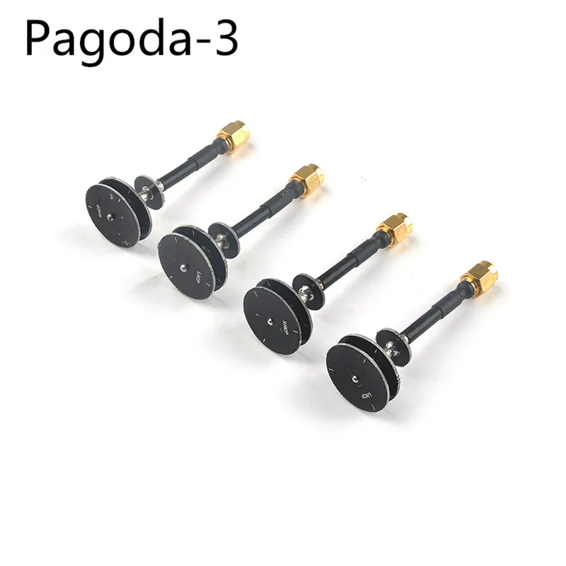 5.8G Pagoda3 3B Pagoda Antenna Omni Directional Antenna RHCP LHCP 360 Rotate for Transmitter RC FPV DIY QAV Drone Plane1 (3)