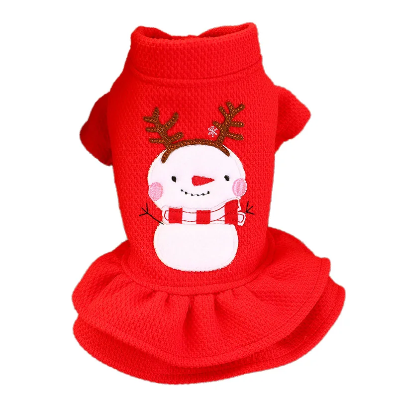 

Fast Shipping Christmas Dog Clothes Winter Thick Warm Princess Dress Dog Coat Pet Clothes Ropa Perro Abrigo Perro Pet Products