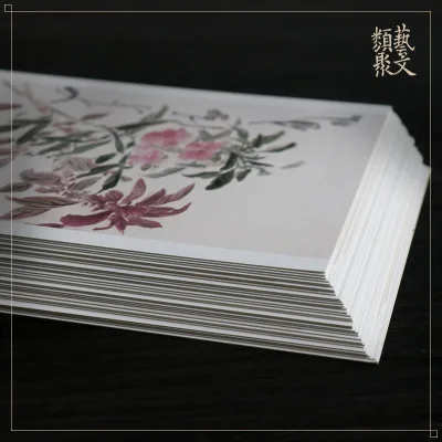Художественная открытка: Речные цветы птицы рисование от Huang Bin Hong Landscape