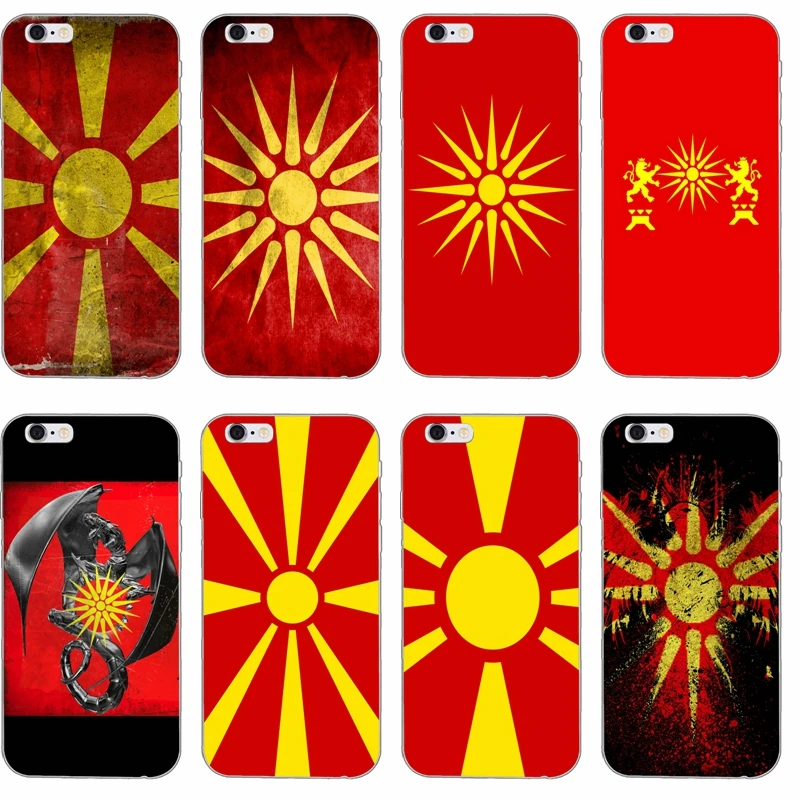 

Macedonia flag Silicone TPU Soft phone case For Samsung Galaxy S3 S4 S5 S6 S7 edge S8 Plus mini Note 3 4 5