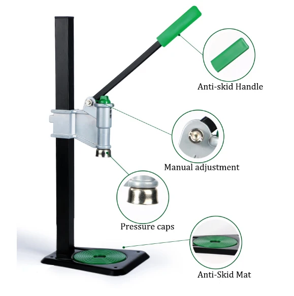 Машина для укупорки пивных бутылок, посуда для вина, бытовые инструменты, ручная машина для запечатывания напитков, инструменты для магазина напитков