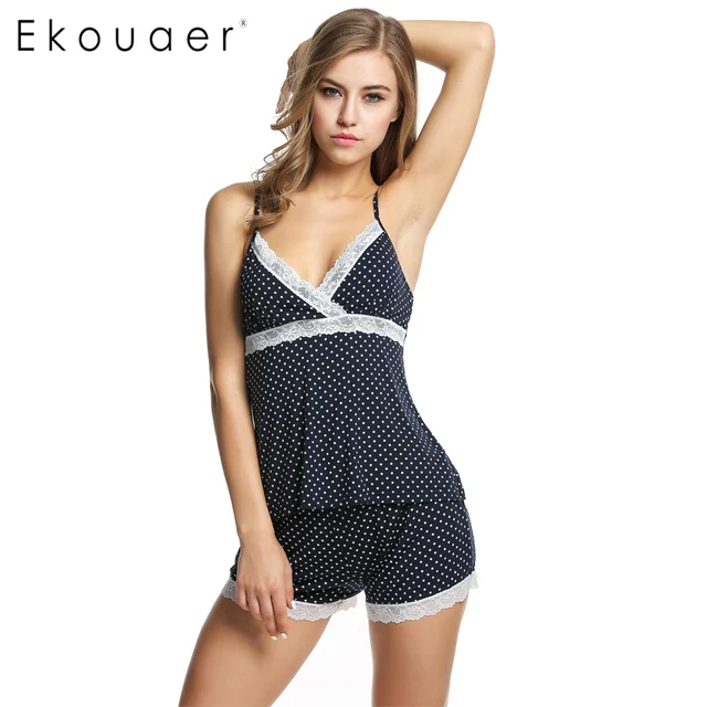 Aliexpress.com : Buy Ekouaer Summer Sleepwear Womens