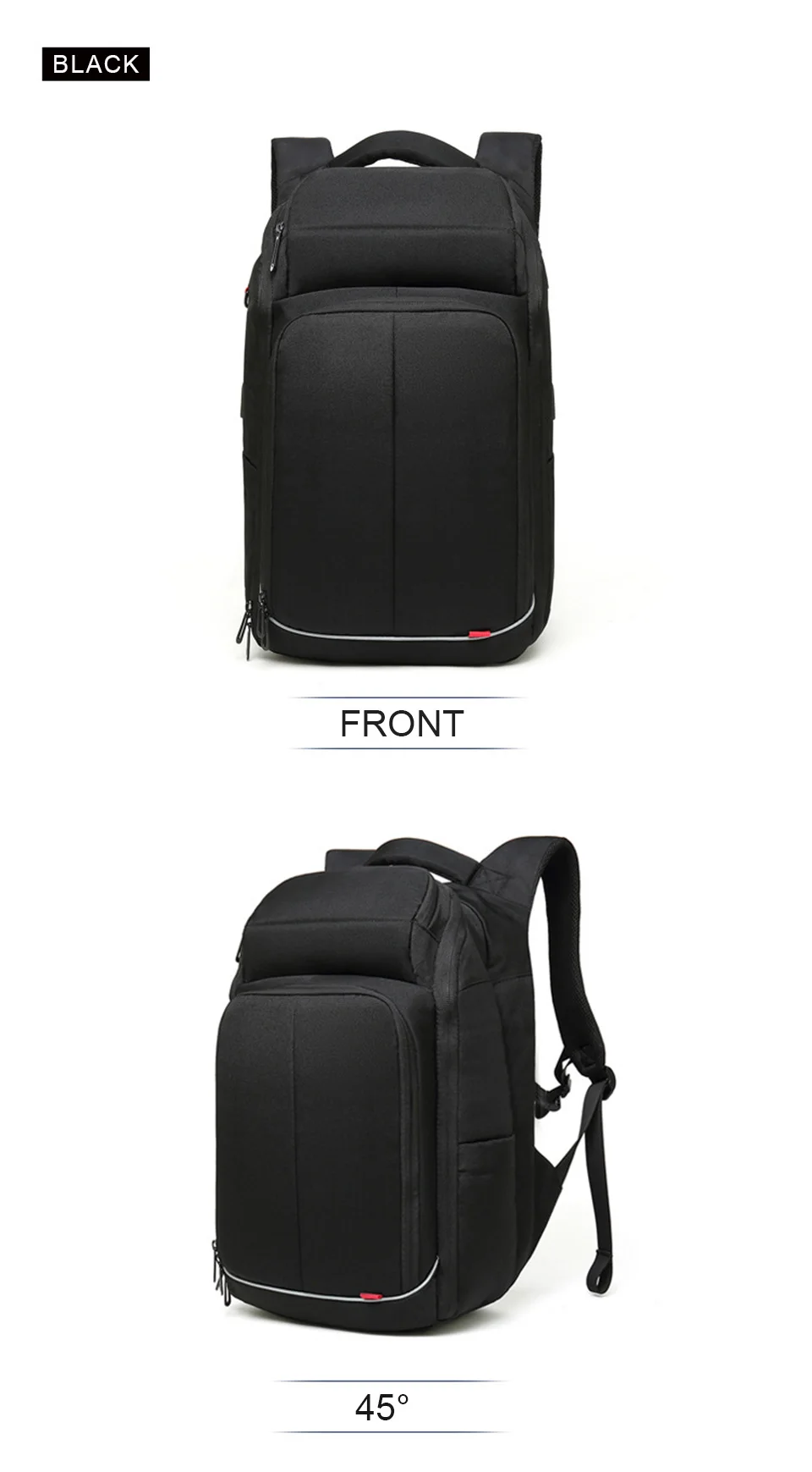 Travel Backpack Men Backpacks Male 15.6 17 Inch Laptop Backpacking Anti Theft Mochila Waterproof Bagpack Notebook Smart USB Bags (11)