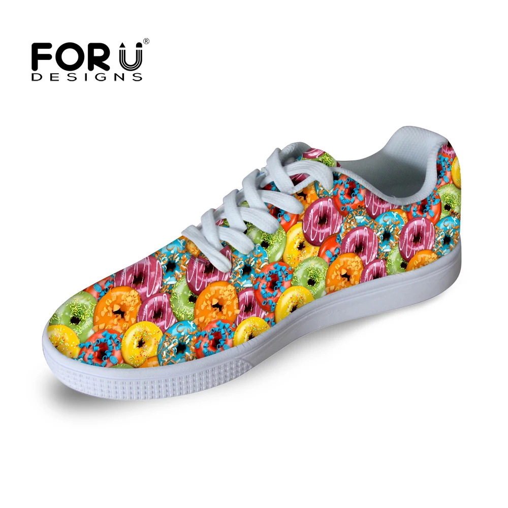 Prix pour FORUDESIGNS Bonbons Colorés Motif Planche À Roulettes Chaussures Sneakers Femmes Skate Chaussures Femme Athlétisme Chaussures pour Custom Design Cadeaux Prix pour FORUDESIGNS Bonbons Colorés Motif Planche À Roulettes Chaussures Sneakers Femmes Skate Chaussures Femme Athlétisme Chaussures pour Custom Design Cadeaux