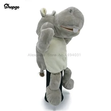 Речная лошадь Бегемот чехол на клюшку для гольфа из мультфильмов чехол с изображением животного на открытом воздухе Спорт Гольф аксессуары талисман Новинка милый подарок